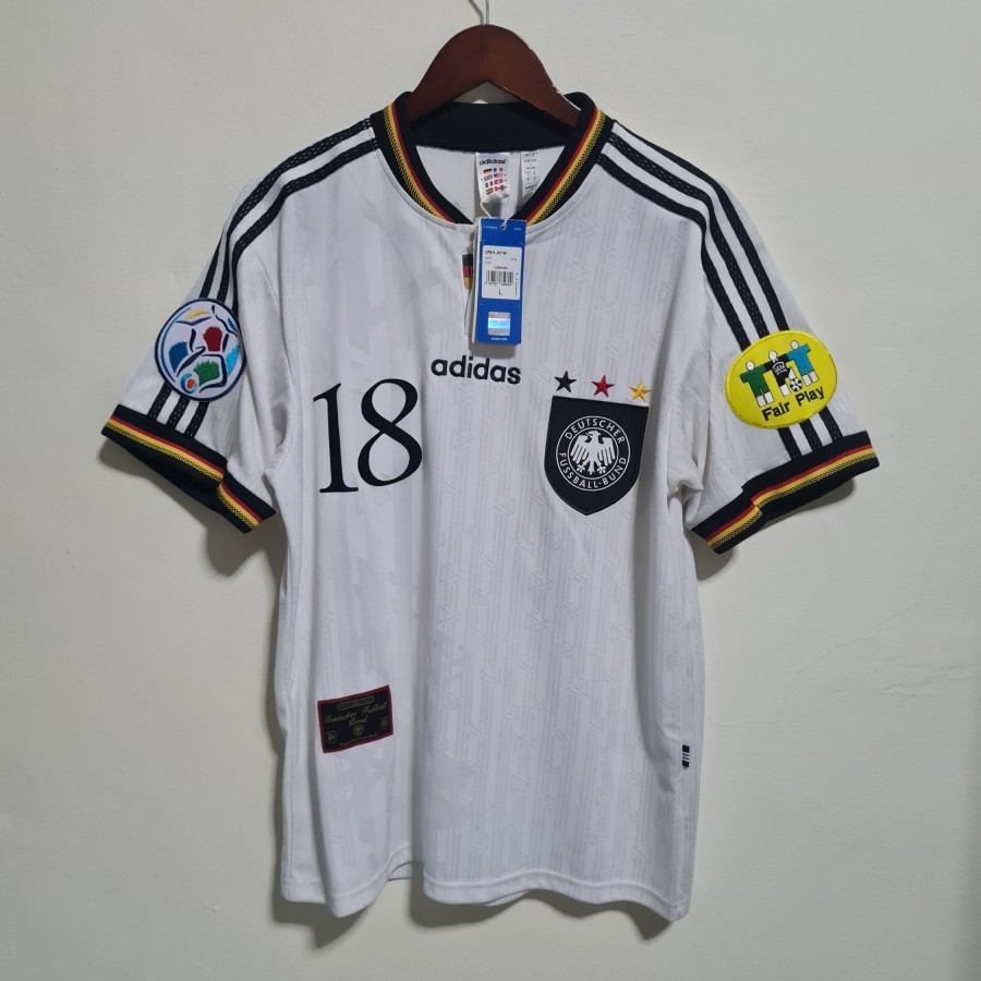 Jersey ADIDAS DFB Jerman Germany Home 1996 Re-Issue IT7749 Original 100% BNWT