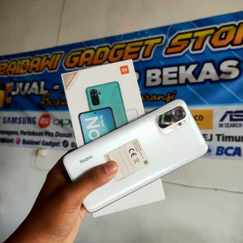 REDMI NOTE 10 SECOND 4/64 LENGKAP