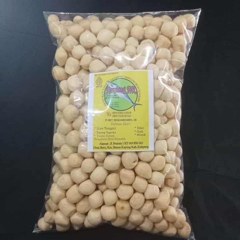

Amplang Oleh Oleh Khas Ketapang berat 500 gr terbuat dari Ikan Tenggiri Amplang AR Ketapang Kalbar