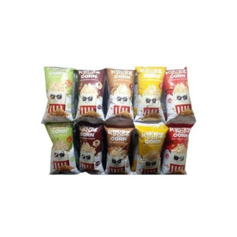 

Kreyez Popcorn ( 1 renceng isi 10 )