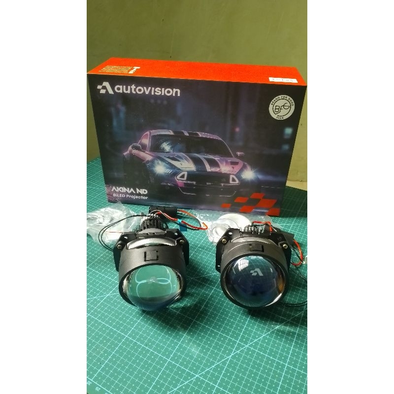 (Sepasang) Biled Projie Mobil Autovision Biled Autovision Original