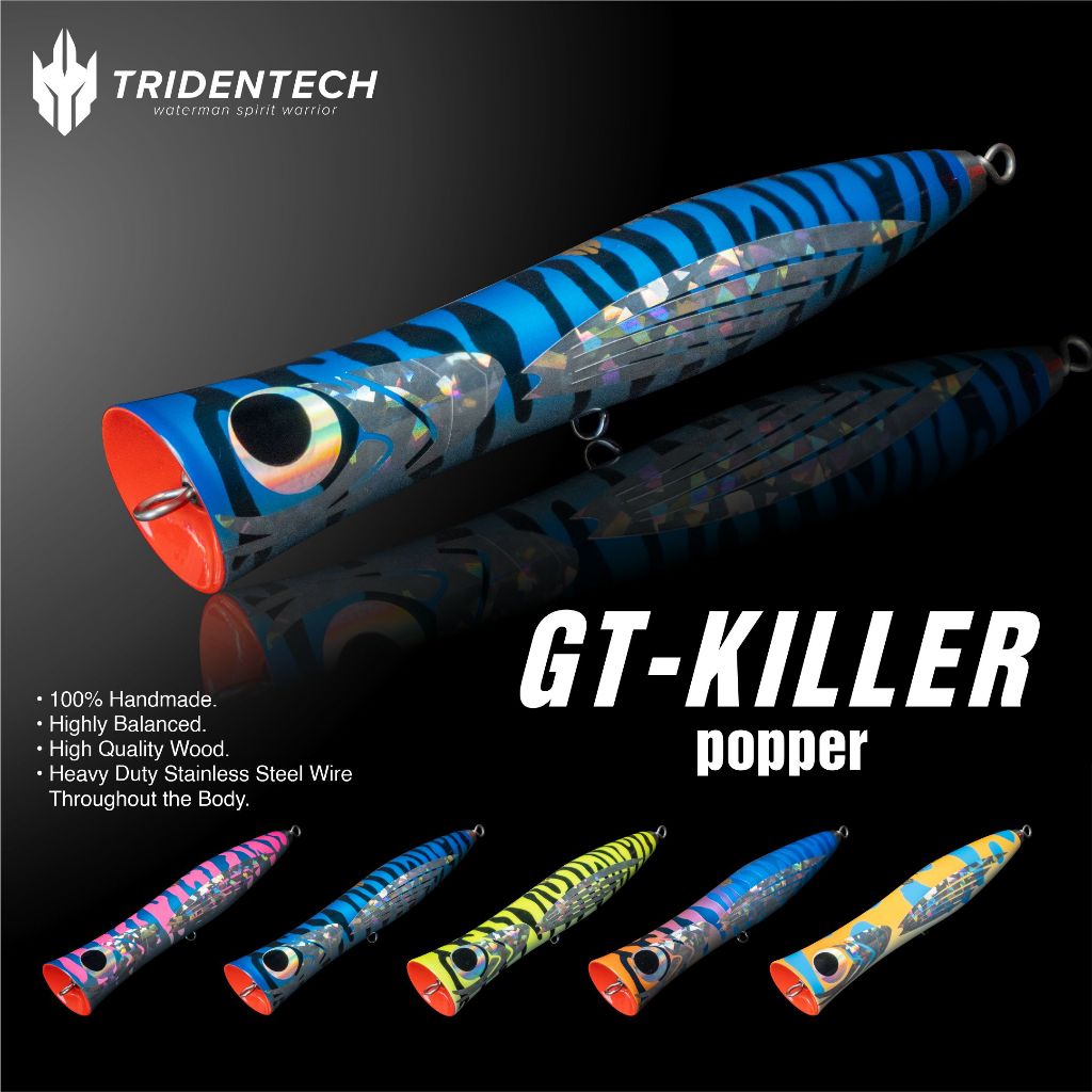 UMPAN POPPER TRIDENTECH GT-KILLER 21CM