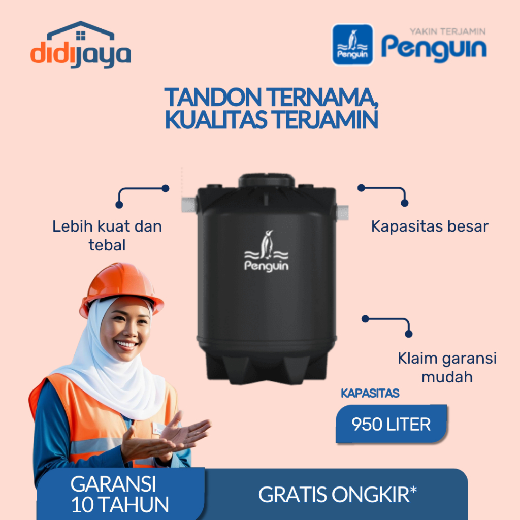 Septic Tank Biorotech Penguin BIS 100 1000 Liter | Septic Tank Biorotech