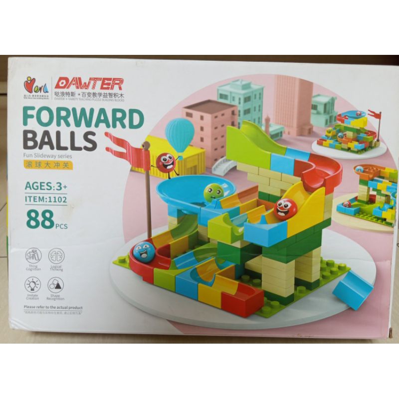 PRELOVED FORWARD BALLS / MAINAN BALOK SUSUN PEROSOTAN BOLA SELUNCUR