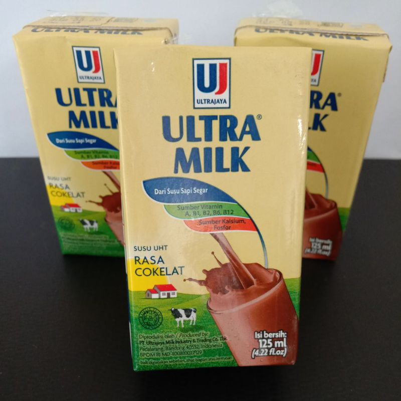 

ULTRAMILK COKELAT 125 ML