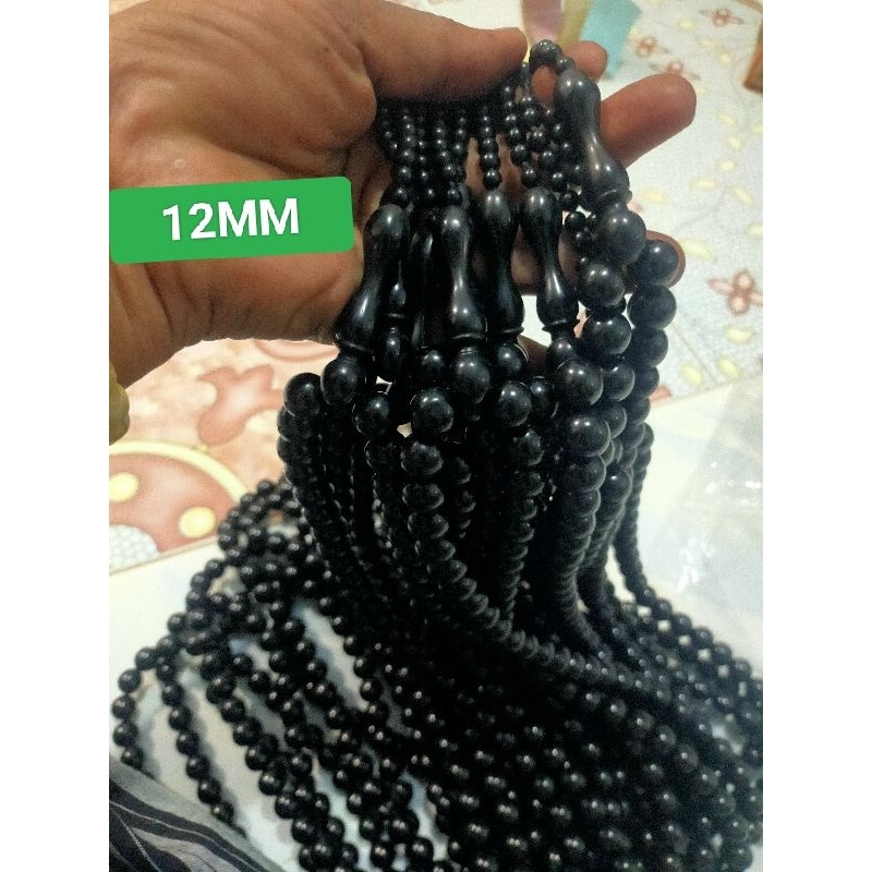 tasbih kokka kaoka hitam 12mm tasbih kokka jumbo tasbih kokkah asli original