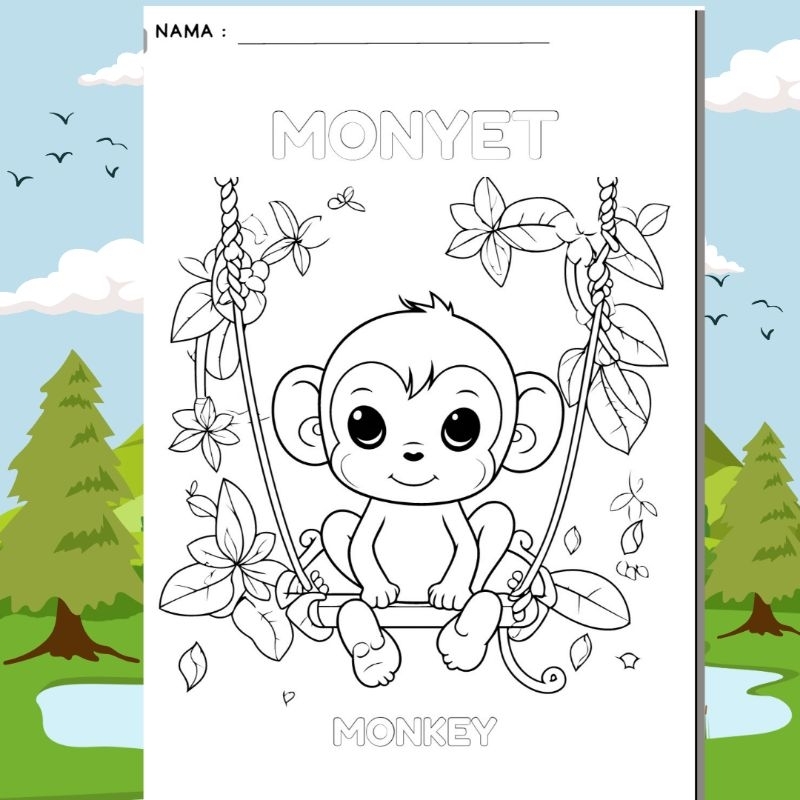 

MONYET MEWARNAI GAMBAR