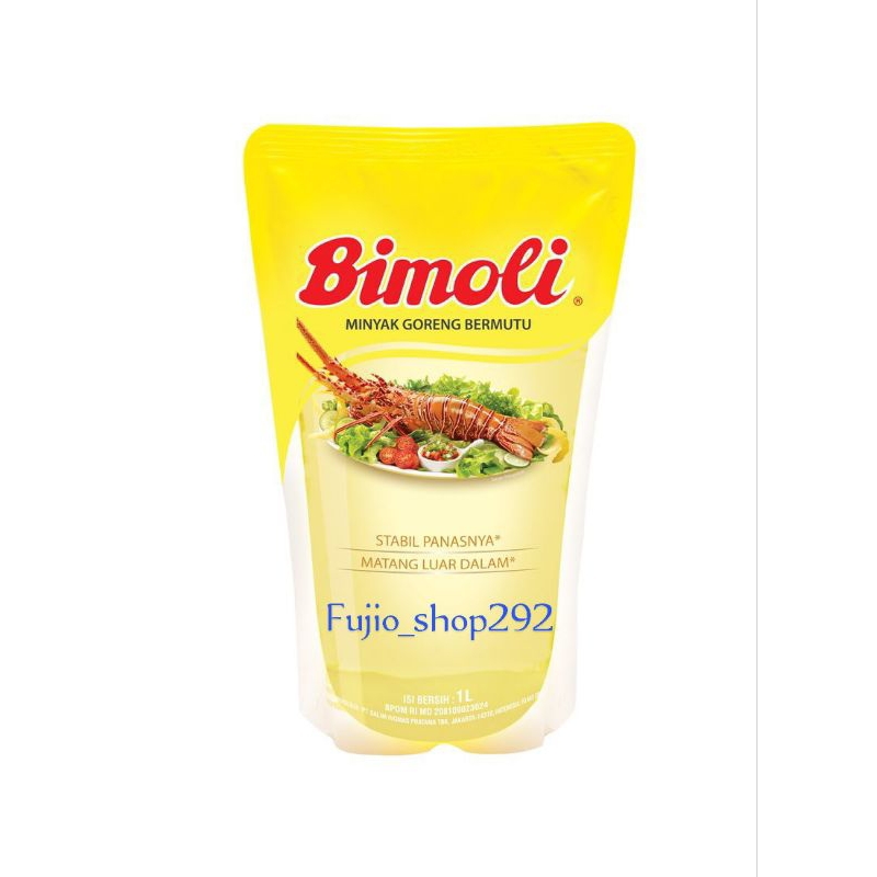 

Minyaj goreng bimoli 1 liter