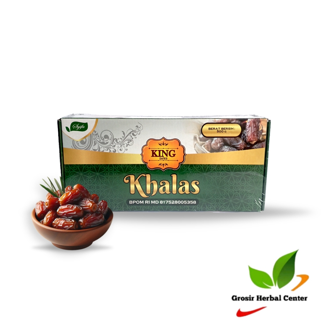 

Kurma Khalas 500G Syifa King Dates Original Buah Kurma