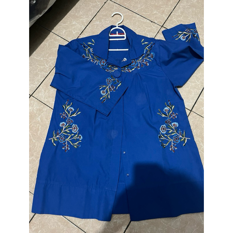 Preloved Kemeja Blouse Bordir