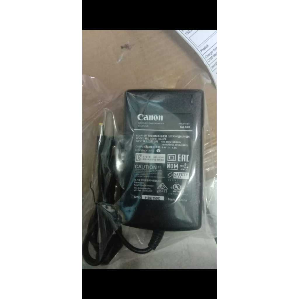 Charger Adaptor Adapter Kamera Canon Legria CA570 CA 570 Power Supply