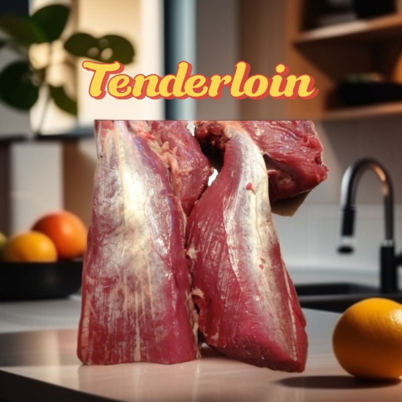 

Daging sapi tenderloin/has dalem segar fresh