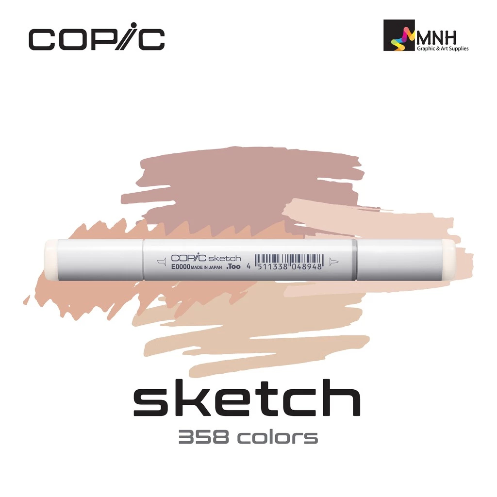 

Copic Sketch E (Skin & Neutral Shades) Series