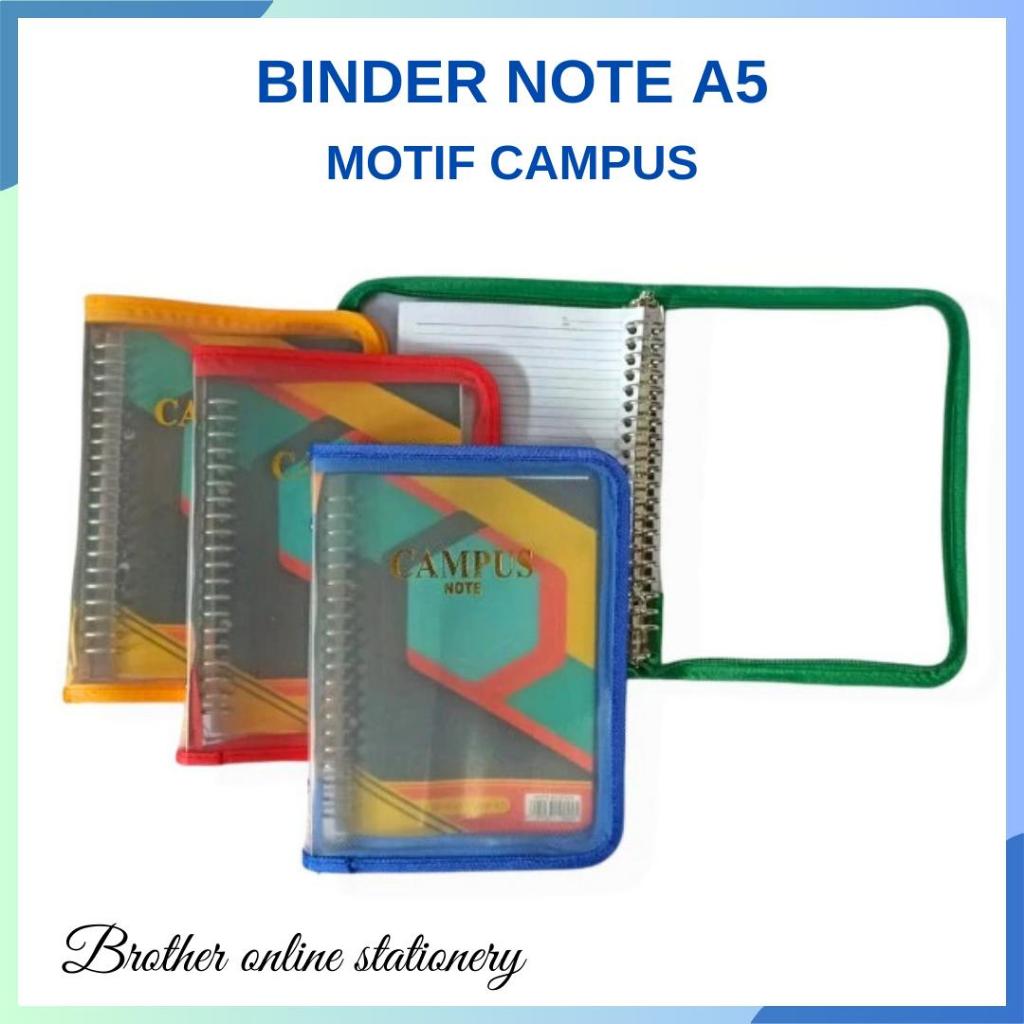 

BOS Binder Note Campus A5/ Ring Besi/Book Spiral/Kertas/Kuliah/Note