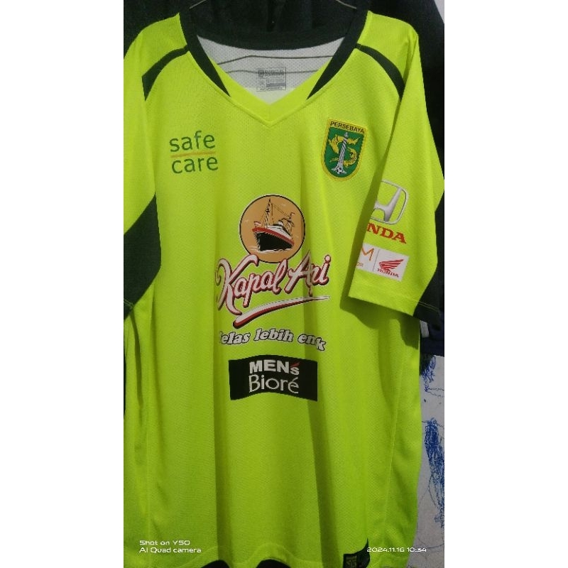 Jersey Persebaya Surabaya 2018 Goal Keeper Original ex Pemain Dimas Galih