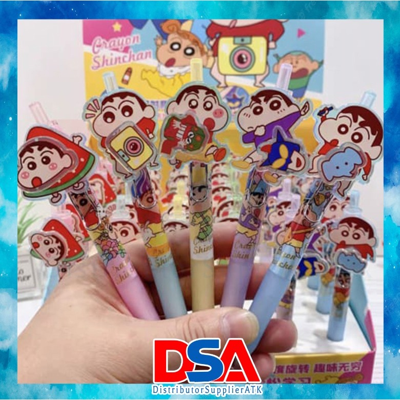 

DSA-PULPEN GEL AKRILIK PREMIUM PEN KARAKTER SHINCHAN SWING MOTIF KARTUN LUCU