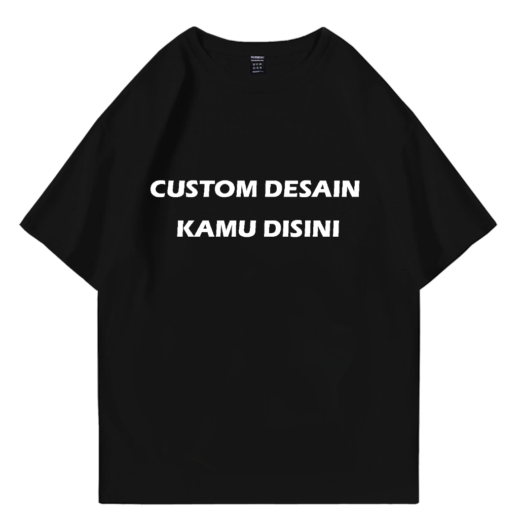 Kaos Custom Desain Sendiri