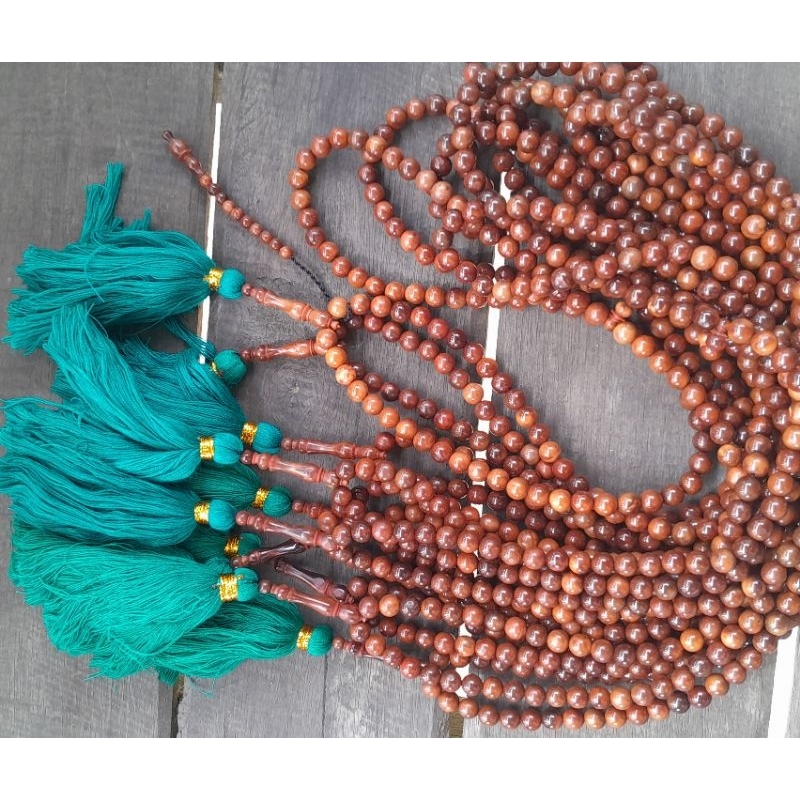 tasbih kaukah 99 bulat rumbai