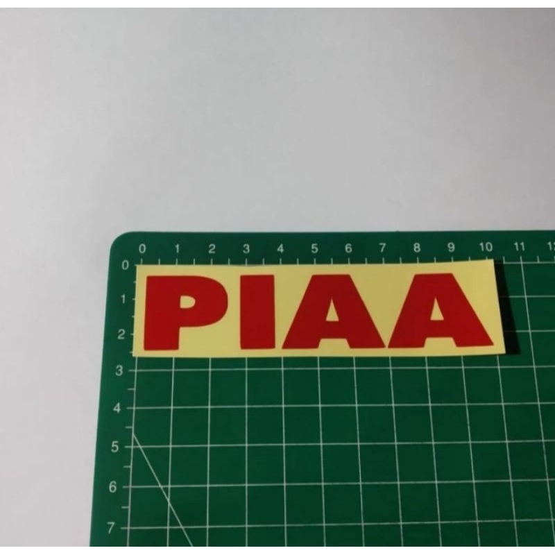 

cutting stiker piaa