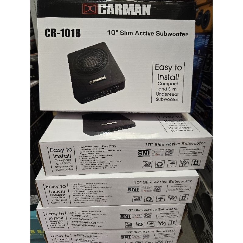 Subwoofer Kolong 10inch Carman CR1018