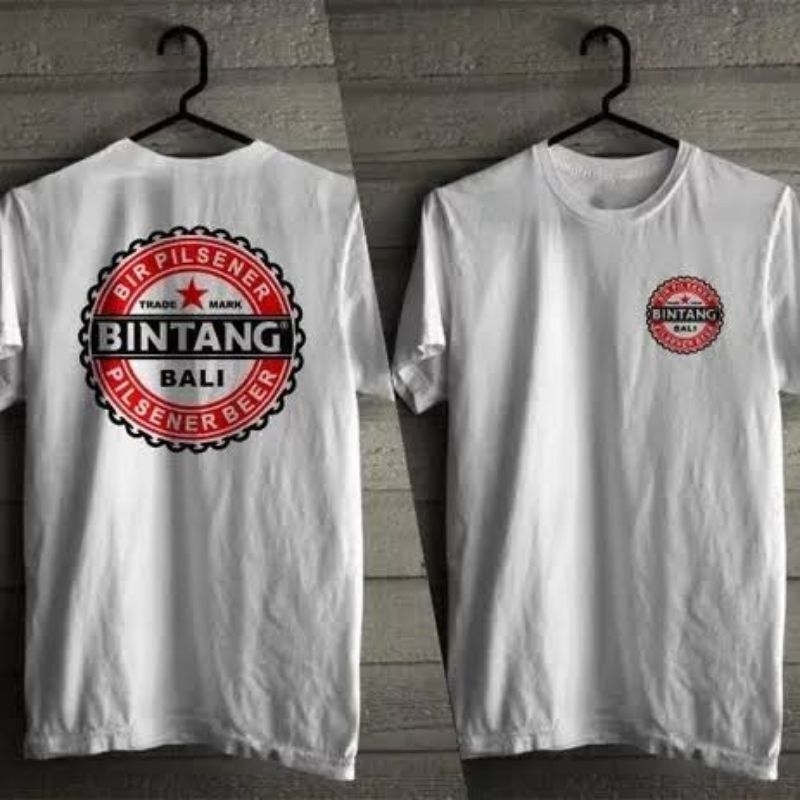 Kaos Bintang Bali Putih