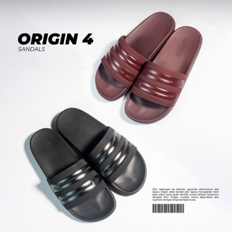 SANDAL SPECS ORIGIN 4 TRIPLE BLACK