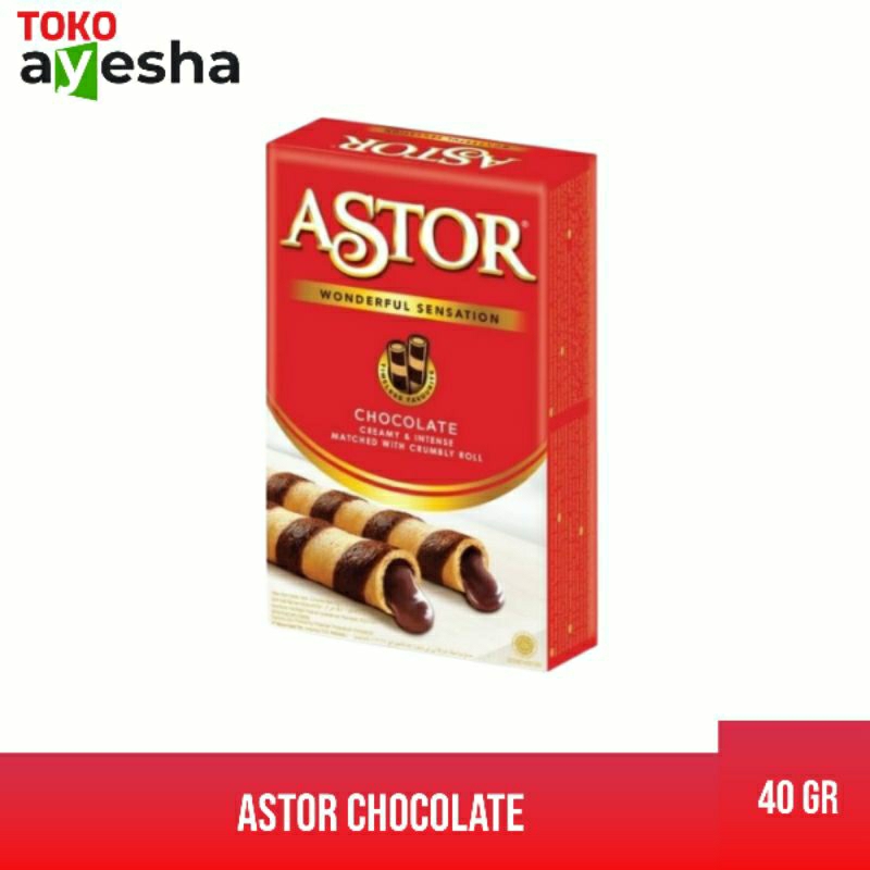 

Astor Chocolate Wafer Roll 40 gr