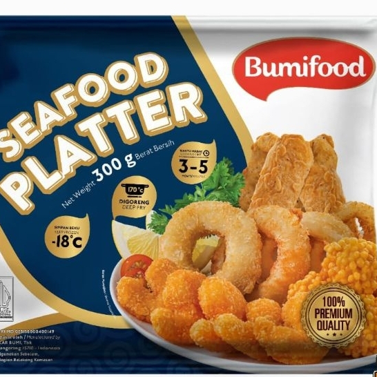 

BUMIFOOD SEAFOOD PLATTER 300 GR