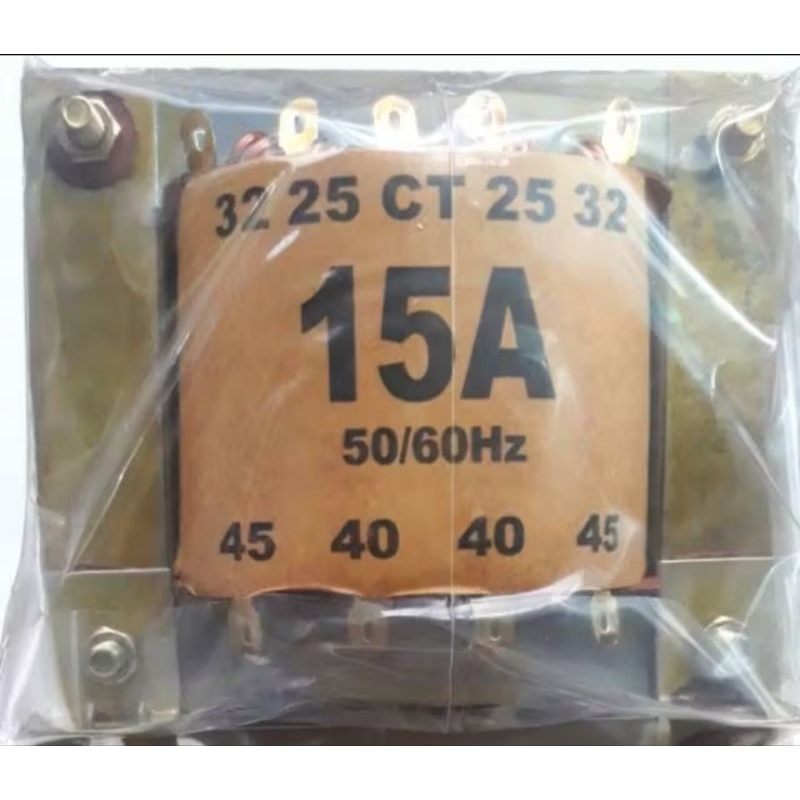 Trafo BELT 15A 45V CT