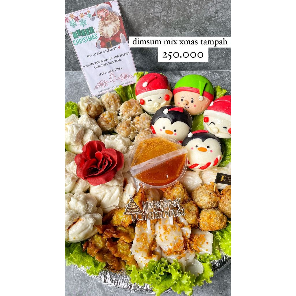 

Dimsum mix Tampah - Hampers Natal / Christmas Edition - READY