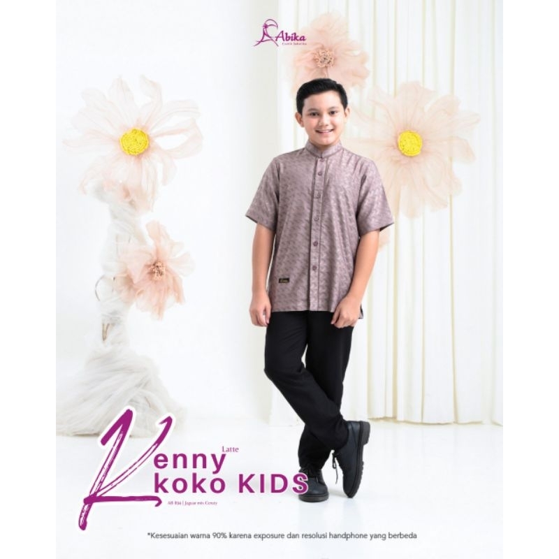 Abika Koko Anak Kenny Latte/Sarimbit Abika Keyra Kenny Latte/Sarimbit Keluarga Murah/Koko anak Murah