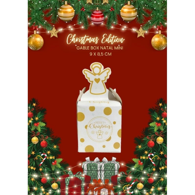 

Gable Box Christmas Edition - Snack Bundle Natal Mini