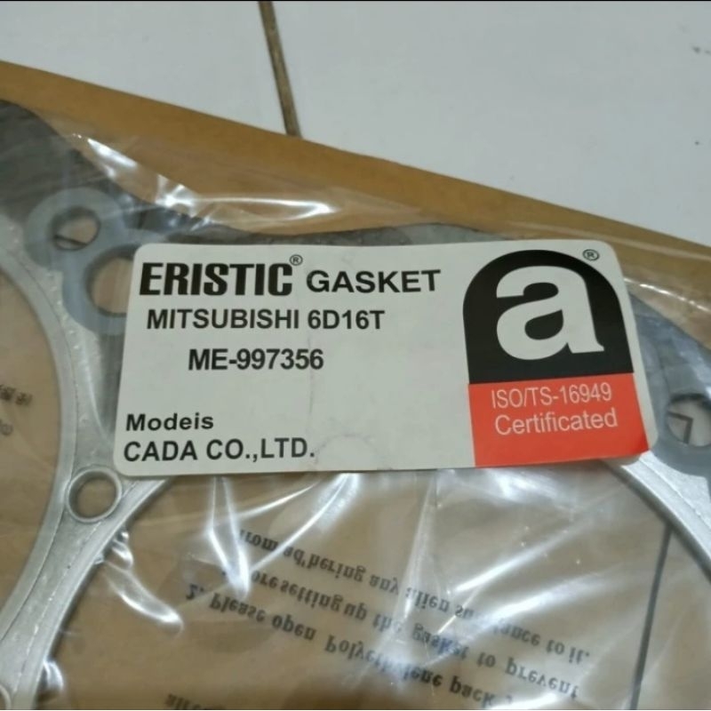 GASKET PACKING PAKING HEAD ONLY FUSO 6D16T PS220 PS 220 GANJO
