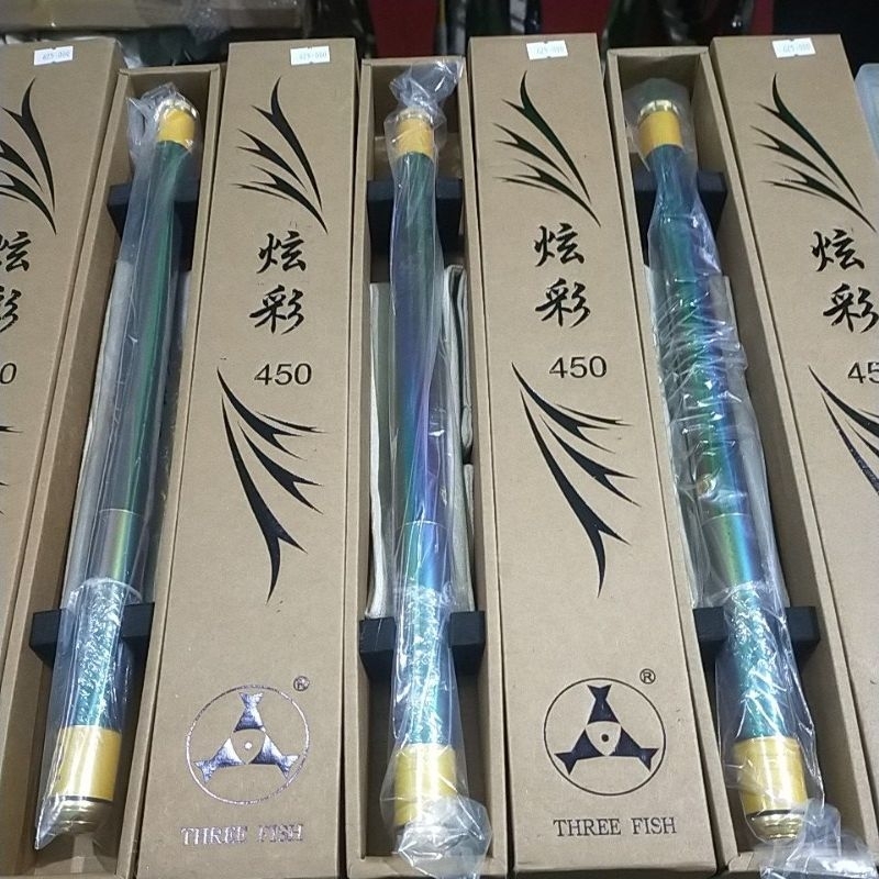 TEGEK THREEFISH XUAN CAI RUAS PENDEK 270/300/360/450