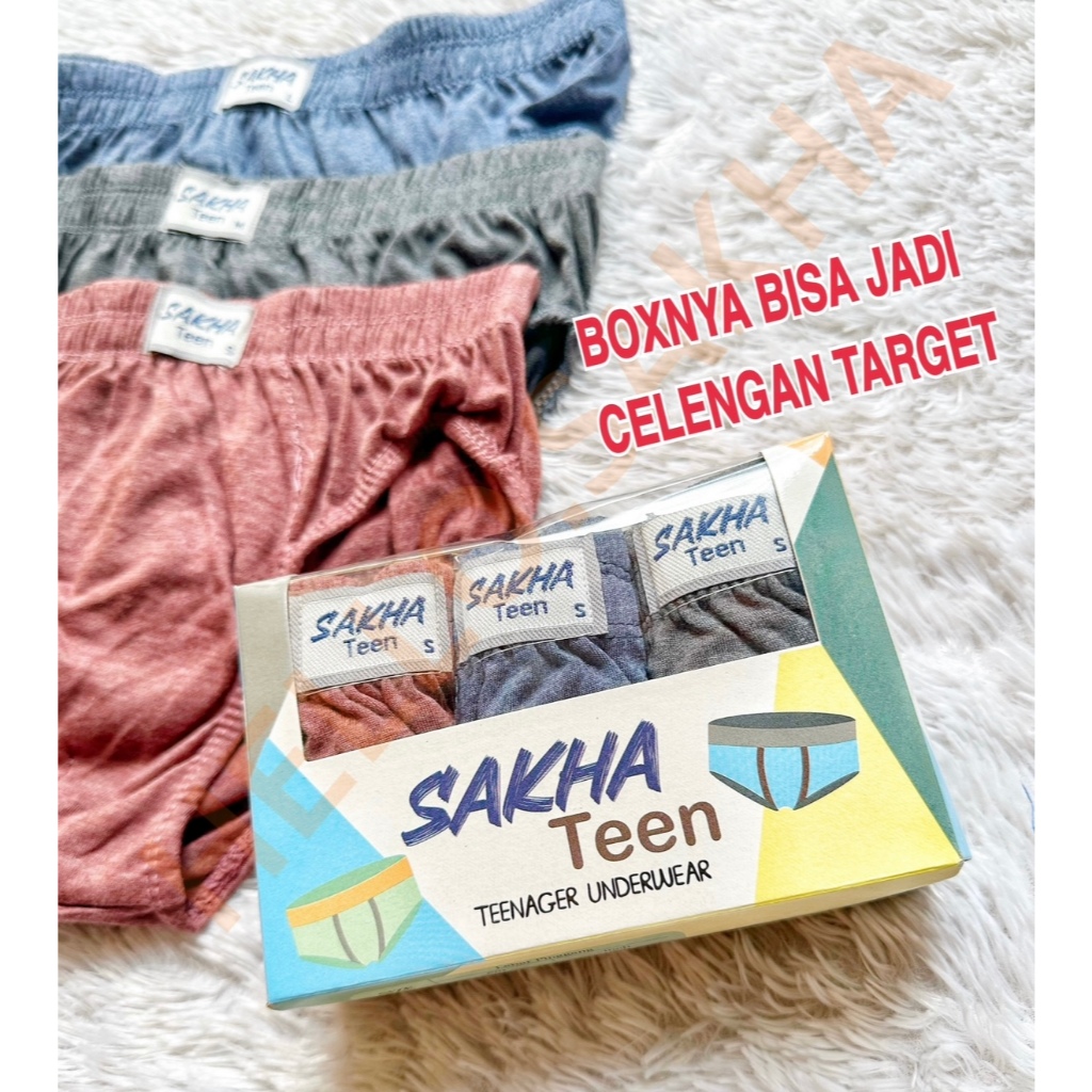 CD SAKHA TEEN CELANA REMAJA KATUN ADEM NYAMAN ABG GROSIR MURAH ABG TEENAGER ANAK SD SMP SMA DALAMAN 