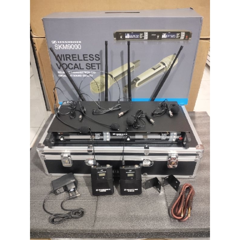 Mic Sennheiser Skm 9000 2clipon/ jepi mic Skm9000Mic wireless senheiser SKM 9000