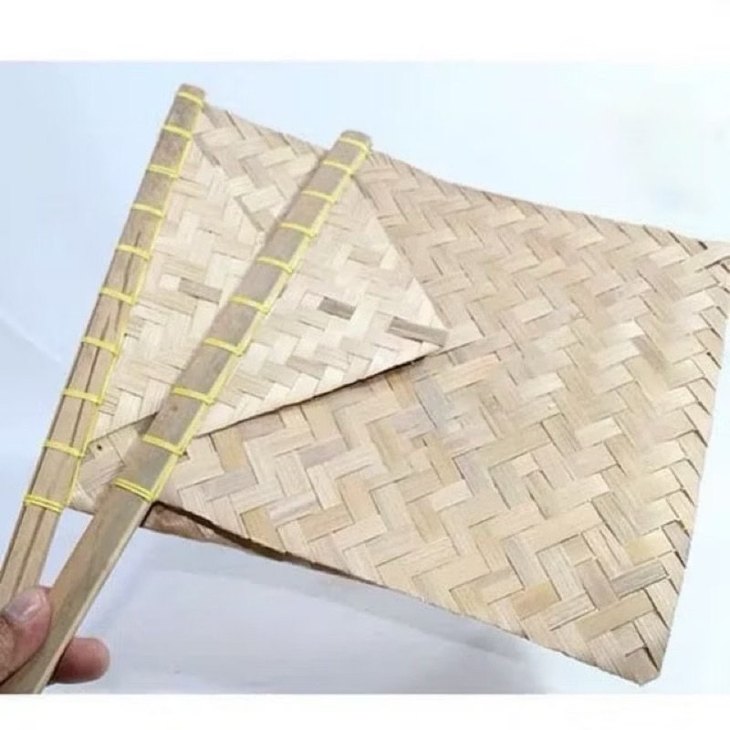 Kipas Anyan Bambu Kipas Sate Hihid Sate Kipas Tradisional Hihid Kipas Sate Tradisional Anyaman Bambu