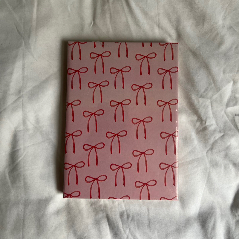 

Ribbon Bows Coquette Notebook - buku catatan A5