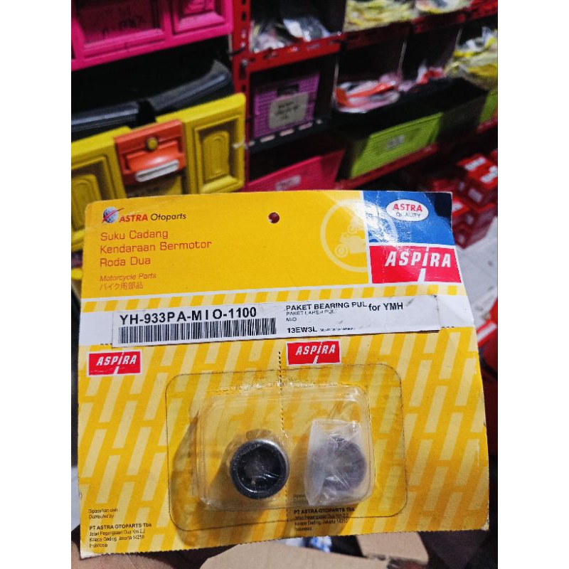 LAHER PULLY SET MIO ASPIRA BEARING PULLY SET MIO SOUL FINO MIO J XRIDE 115