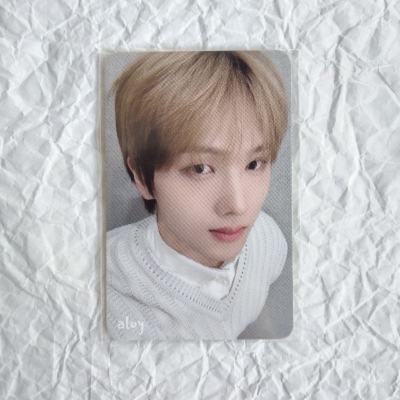 OFFICIAL PHOTOCARD JISUNG 2024 NCT DREAM THE DREAM SHOW 3 DREAM()SCAPE FANLIGHT STRAP (PC ONLY)