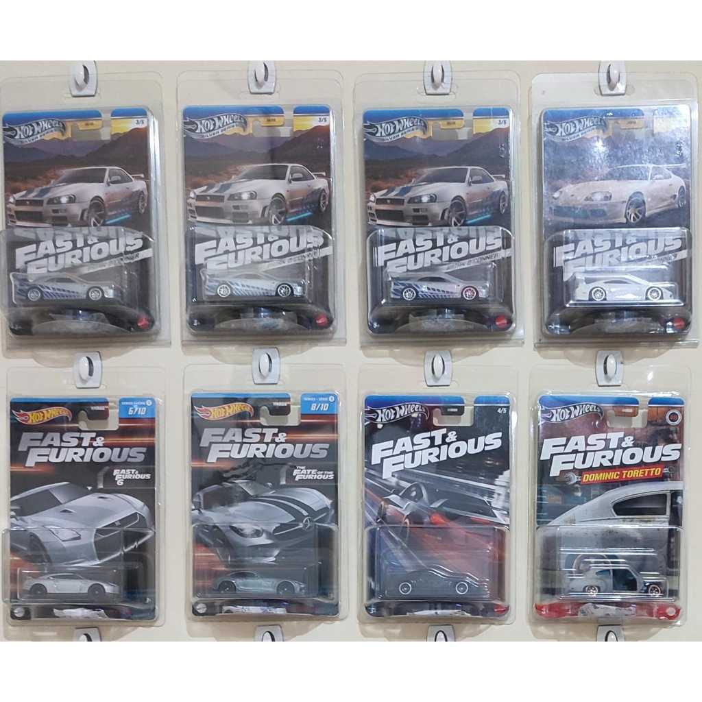 

Hot wheels fast and furious Nissan skyline R34 Brian