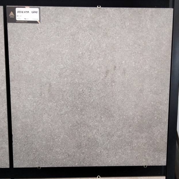 GRANIT LANTAI TERAS PERMUKAAN KASAR UKURAN 60X60 | ARNA ARIENTA GREY 60X60