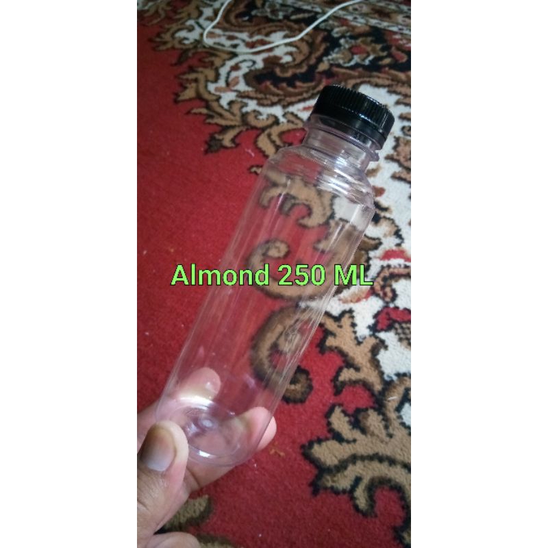 

Botol plastik almond 250 ml