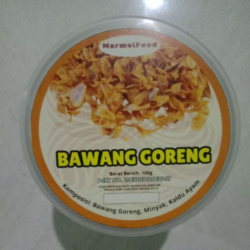 

MarmelFood Bawang Goreng Asli Berat 100g