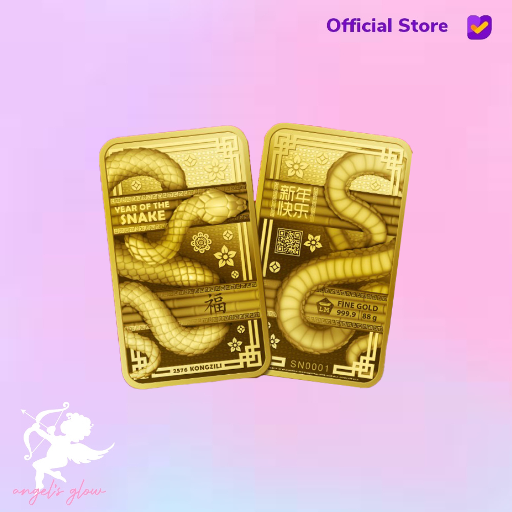 Logam Mulia Antam Press ( LM ) Edisi Imlek Ular - 88GRAM