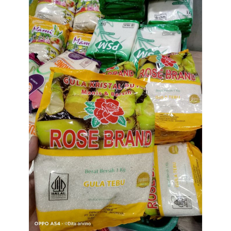 

GULA ROSE BRAND KEMASAN 1 KG + PACKING KARDUS