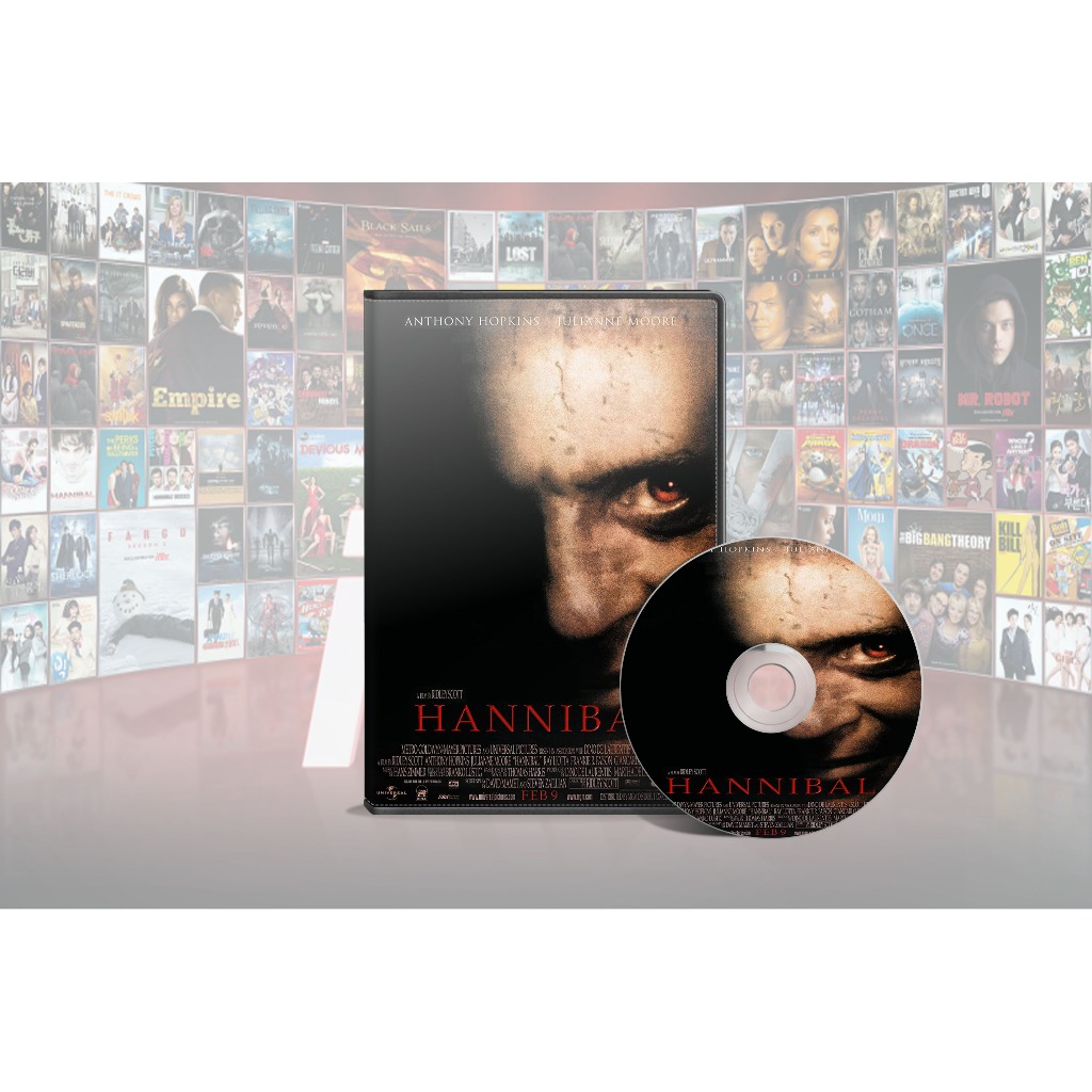 Koleksi DVD Film Hannibal & Hannibal Rising (2001-2007)