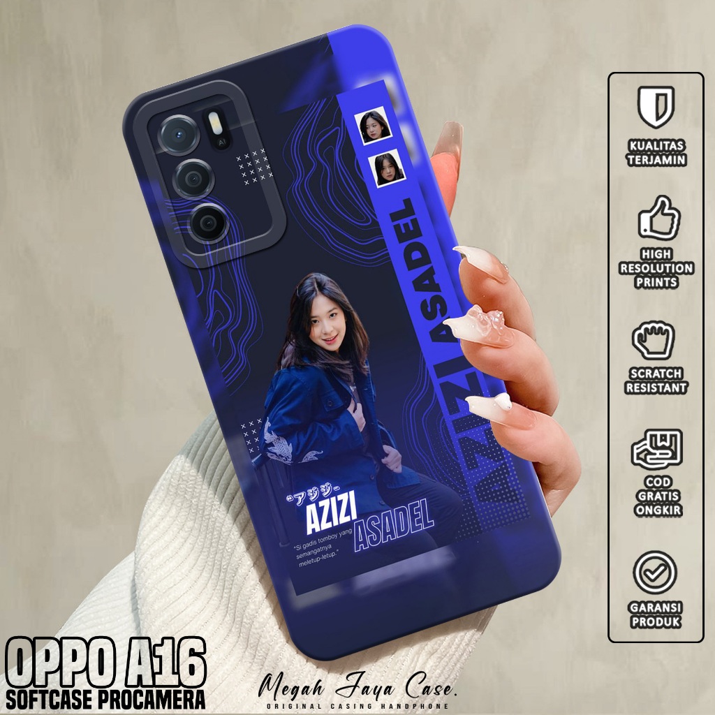 Case Oppo A16 - Casing Oppo A16 Motif JKT48 - Silikon Hp Oppo A16 - Softcase Hp Oppo A16 - Kondom Hp