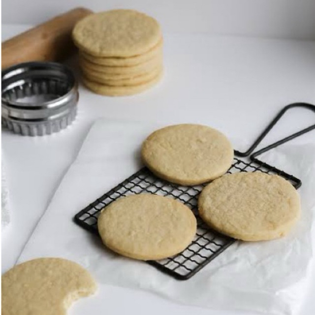 

Plain sugar cookie for decorating by Crumble Bits | 50 g /pcs