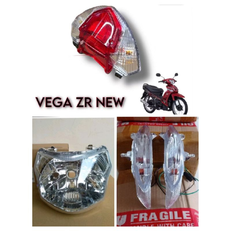 Reflektor Lampu Depan/Belakang/Sein Vega ZR / Lampu Motor Vega ZR